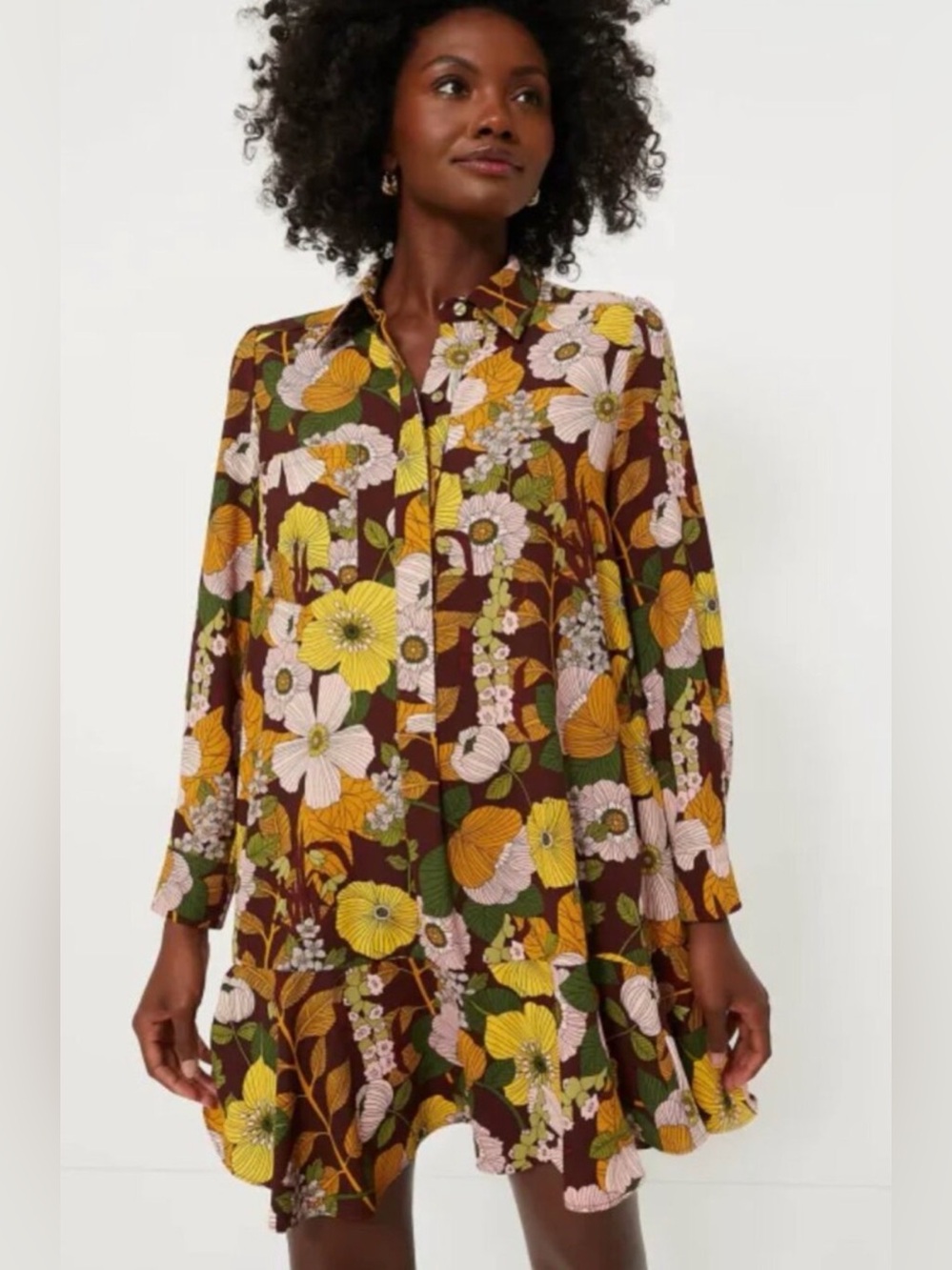 Tuckernuck Floral Callahan Shirt Dress